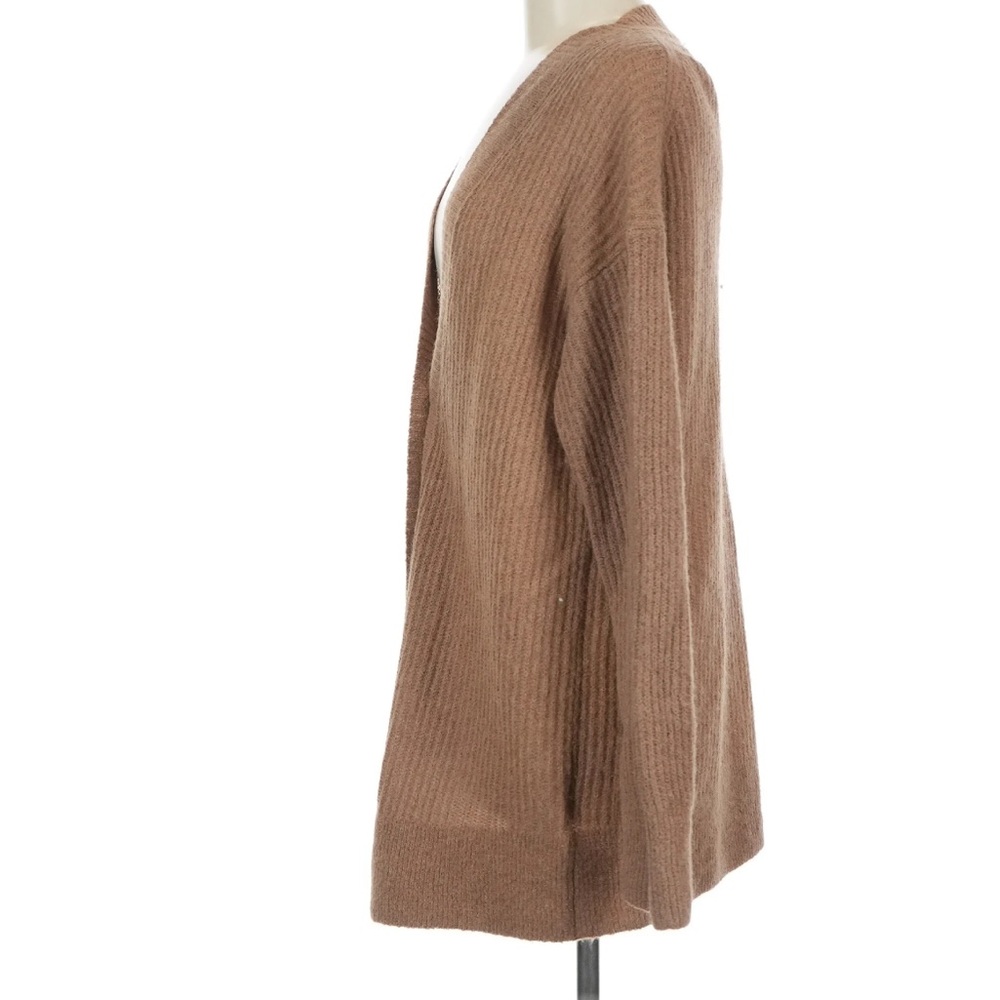 Everlane The Oversized Alpaca Cardigan Merino Wool Lightweight Ribbed Duster M - Picture 3 of 8